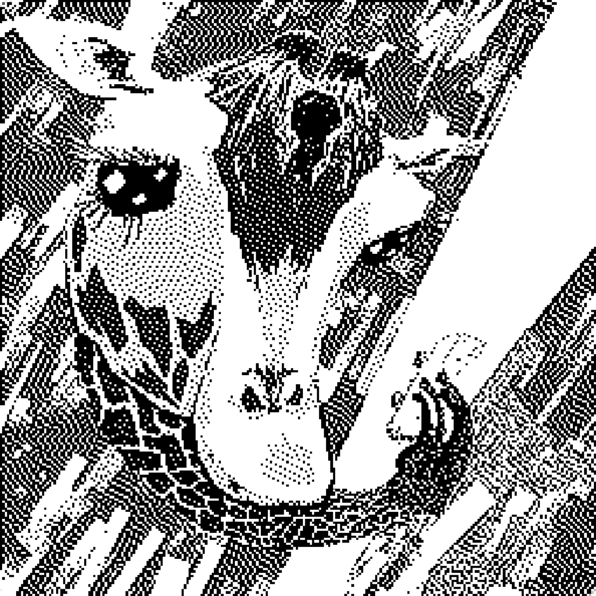 Gahwah Giraffe Pixel